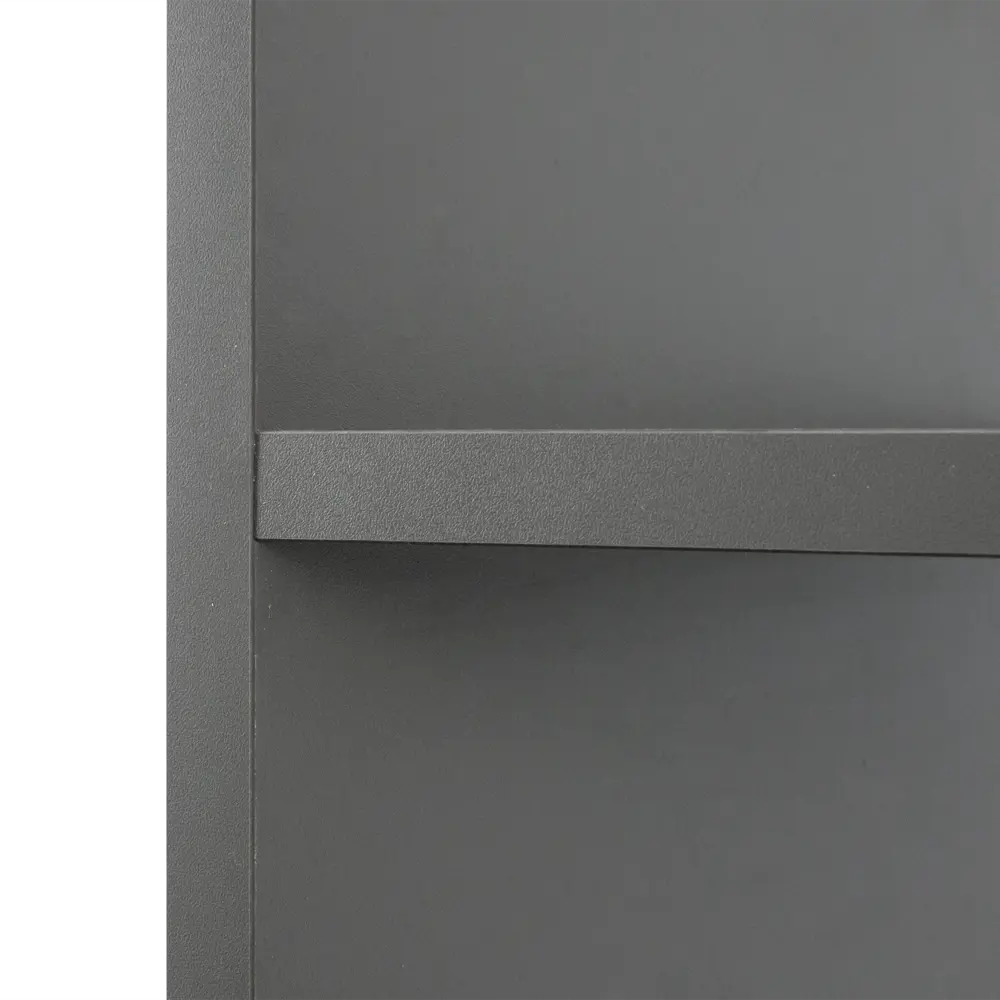 Стеллаж Spaceo KUB 4 секции 36x139x31.5 см ЛДСП цвет графит 82731872 STLM-2103032  - Вид №5