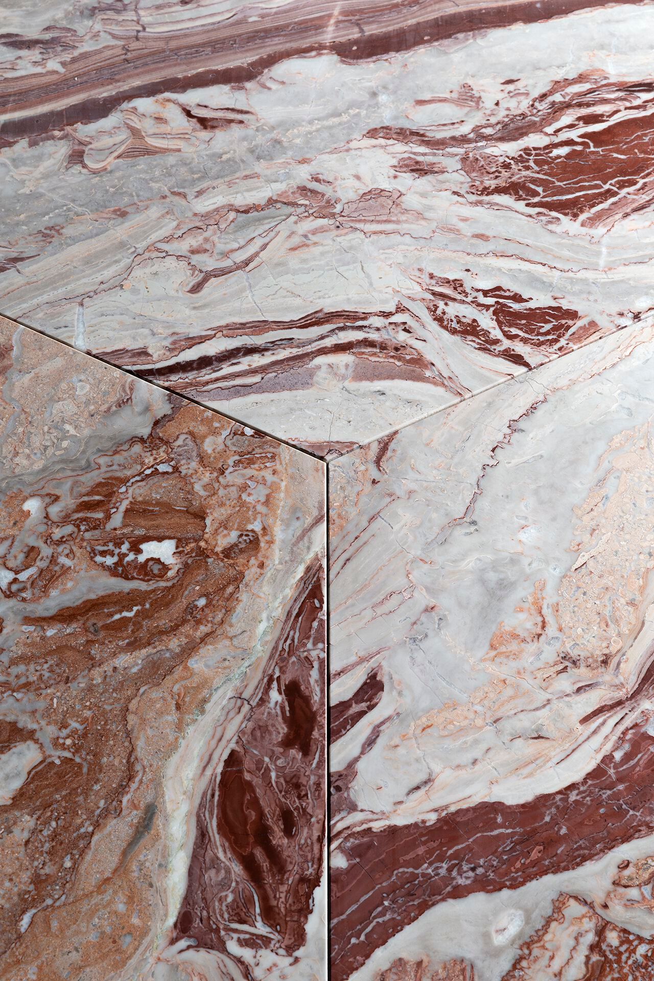 Арабский мраморный круглый садовый стол Exteta 10th ARCH-00137996 - Вид №6