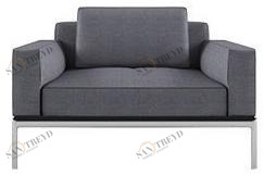 Alias Кресло из ткани с подлокотниками Aluzen sun-id-1490745