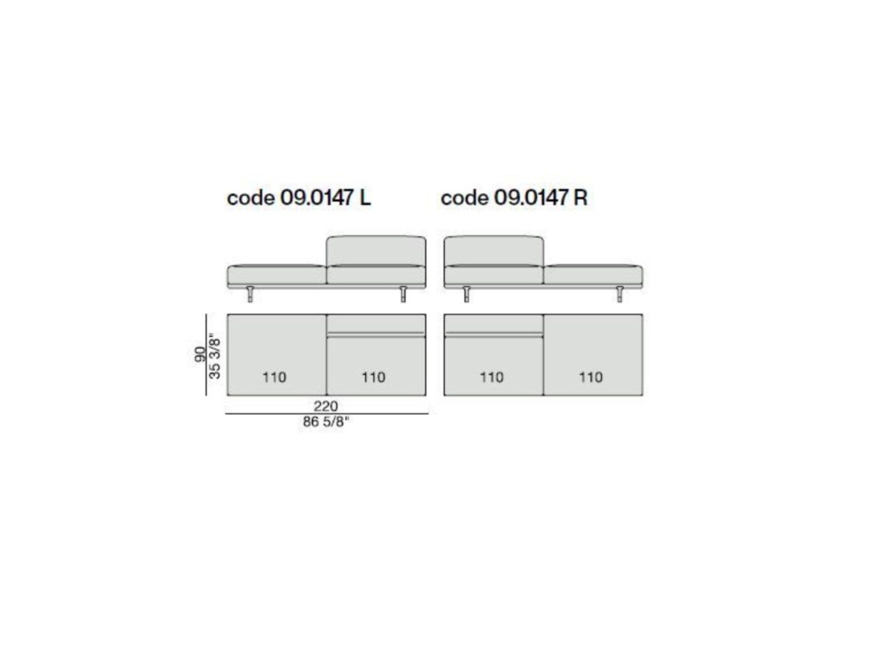Тканевый диван с отсеком для хранения Porada Soul ARCH-00136846 - Вид №21