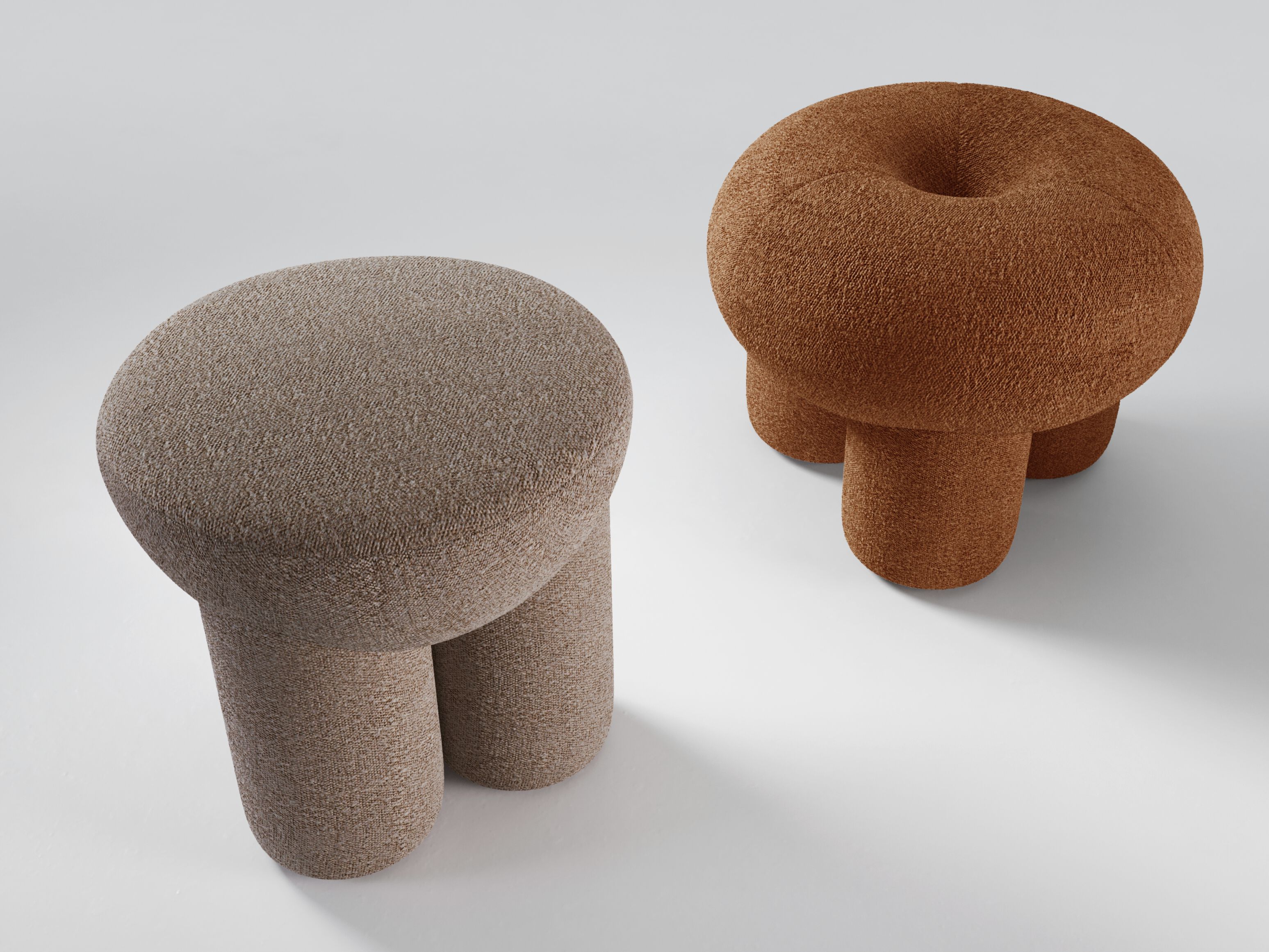 Круглый пуф из ткани Secolo DOUGLAS ARCH-00025007