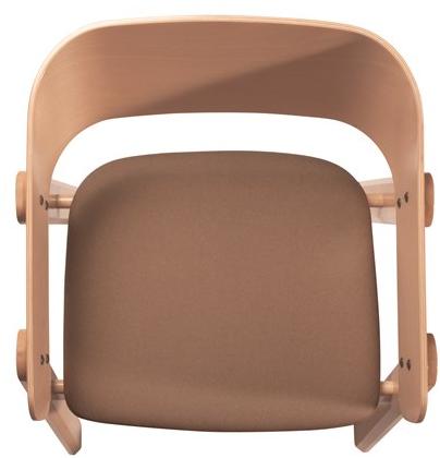 Capdell Стул из бука с подлокотниками и встроенной подушкой Polo sun-id-1460165 - Вид №4