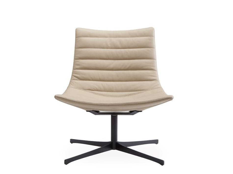 Кожаное вращающееся кресло ROSSIN ARCH-00048262