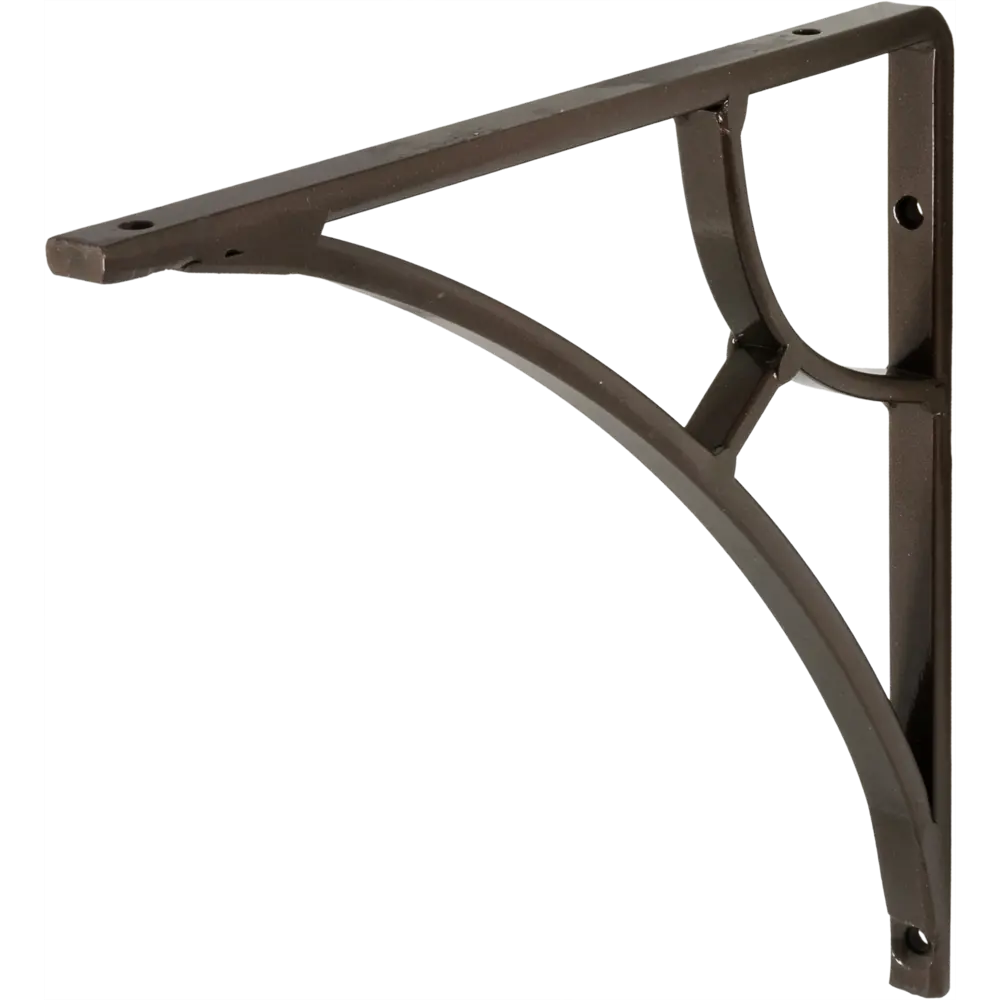 Кронштейн Larvij Раньятела 16x17 см сталь нагрузка до 12.5 кг цвет бронза STLM-2047244