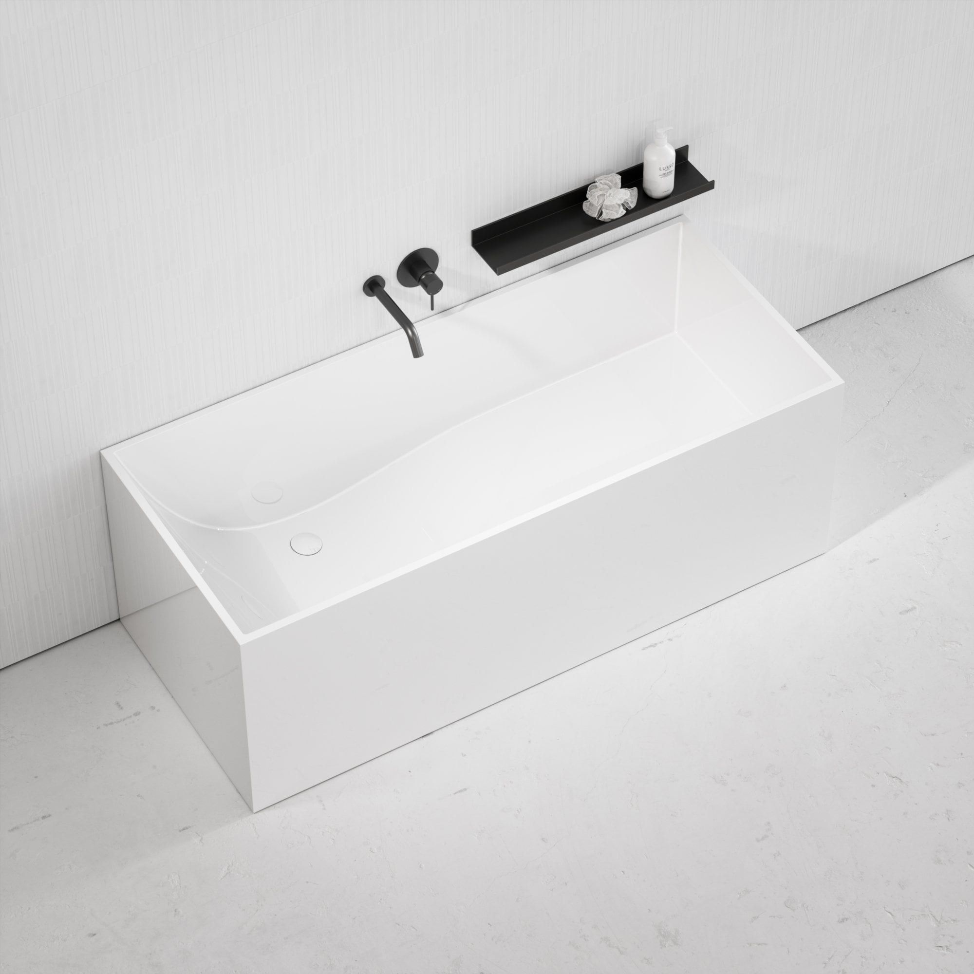 Прямоугольная ванна в центре комнаты из смолы LUSSO Ethos ARCH-00107192 - Вид №10
