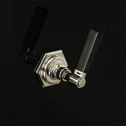 Кран запорный “COLD ” ADJBL1160C/NK Devon Devon JUBILEE BLACK LEVER Devon&Devon ADJBL1160CNK