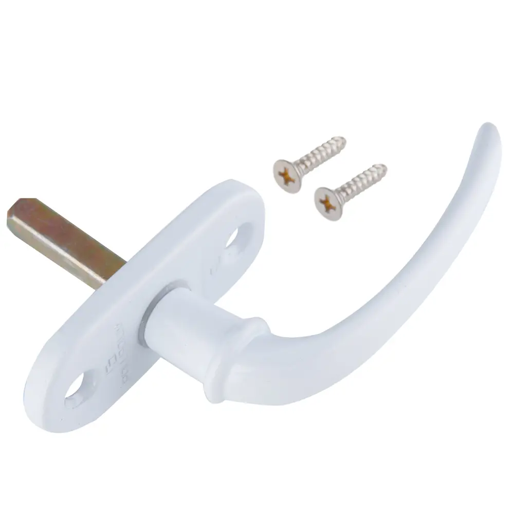 Завертка оконная Palladium Natali WW, 60x90 мм, ЦАМ, цвет белый STLM-2101531 - Вид №1