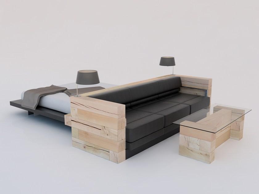 CRAFTWAND Двуспальная кровать из бука Craftwand® sun-id-1455017 - Вид №6