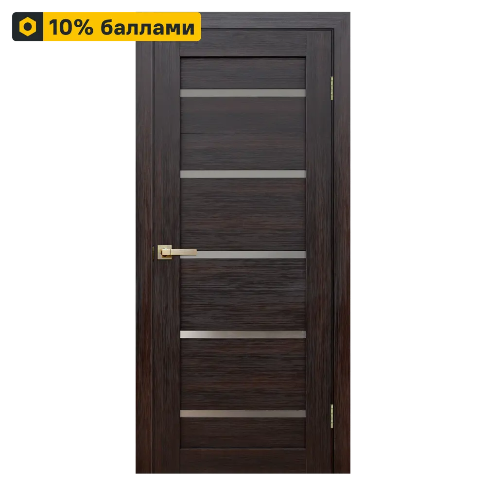 Межкомнатная дверь ARTENS Дукато с покрытием Hardflex цвет акация 83859940 STLM-0045059