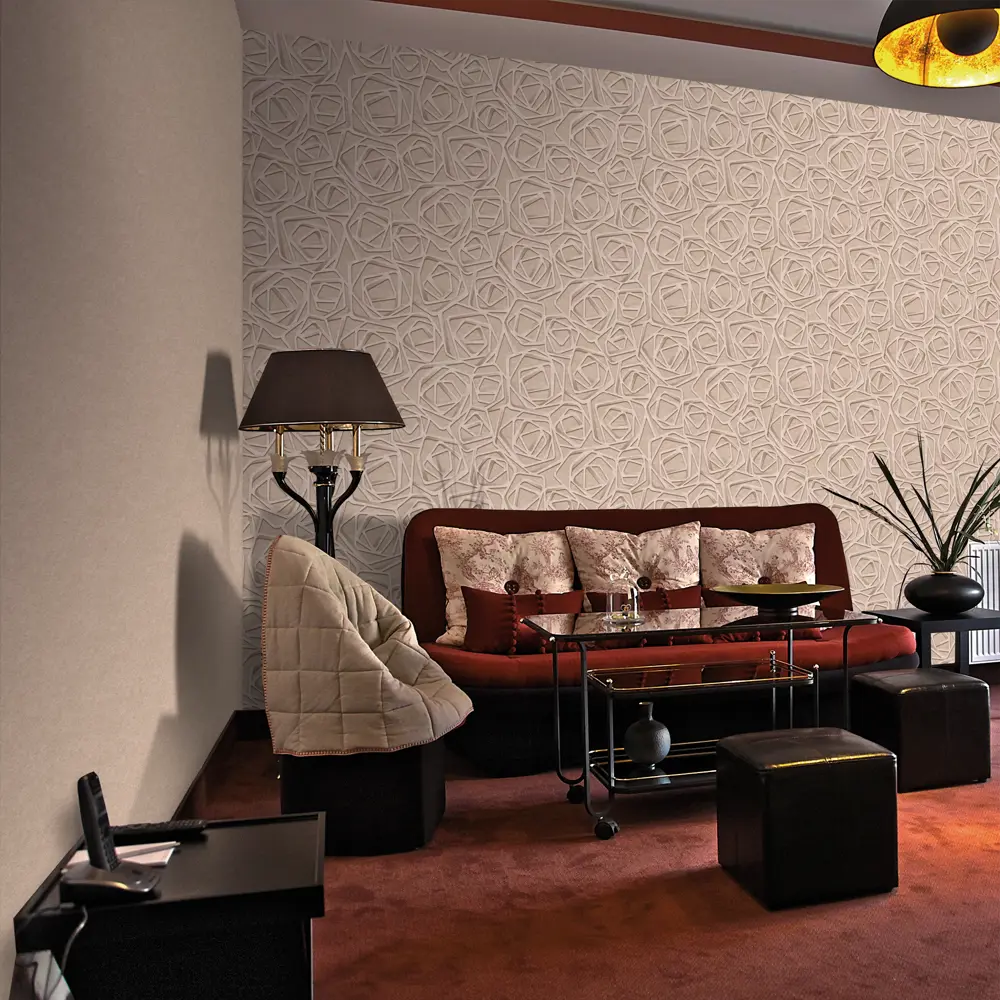 Обои флизелиновые Erismann Elegance бежевые 1.06 м 4538-3 STLM-2137395 - Вид №2