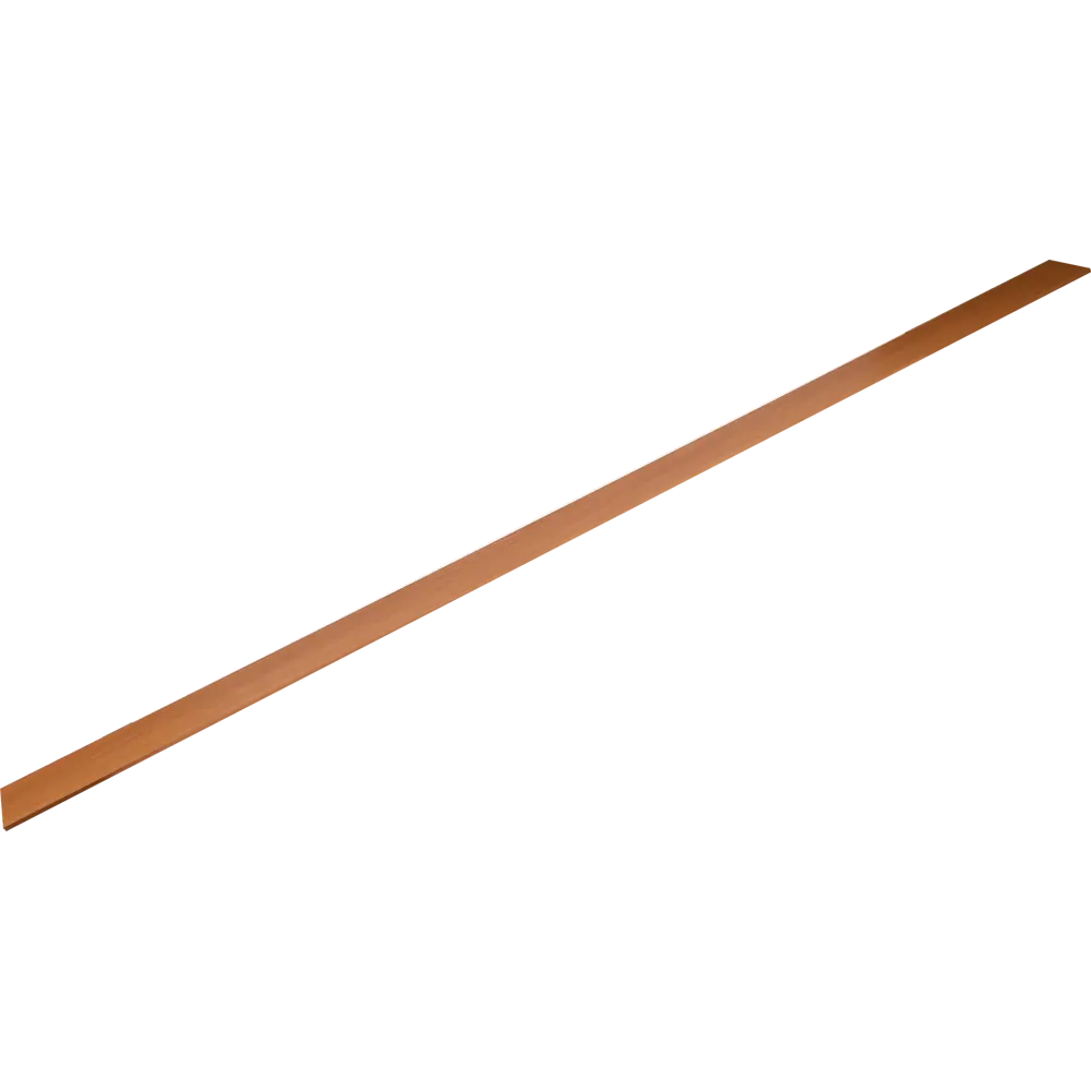 Добор Белеза 2070x100x8 мм финиш-бумага ламинация цвет миланский орех 18232264 STLM-2204374 VERDA  - Вид №2