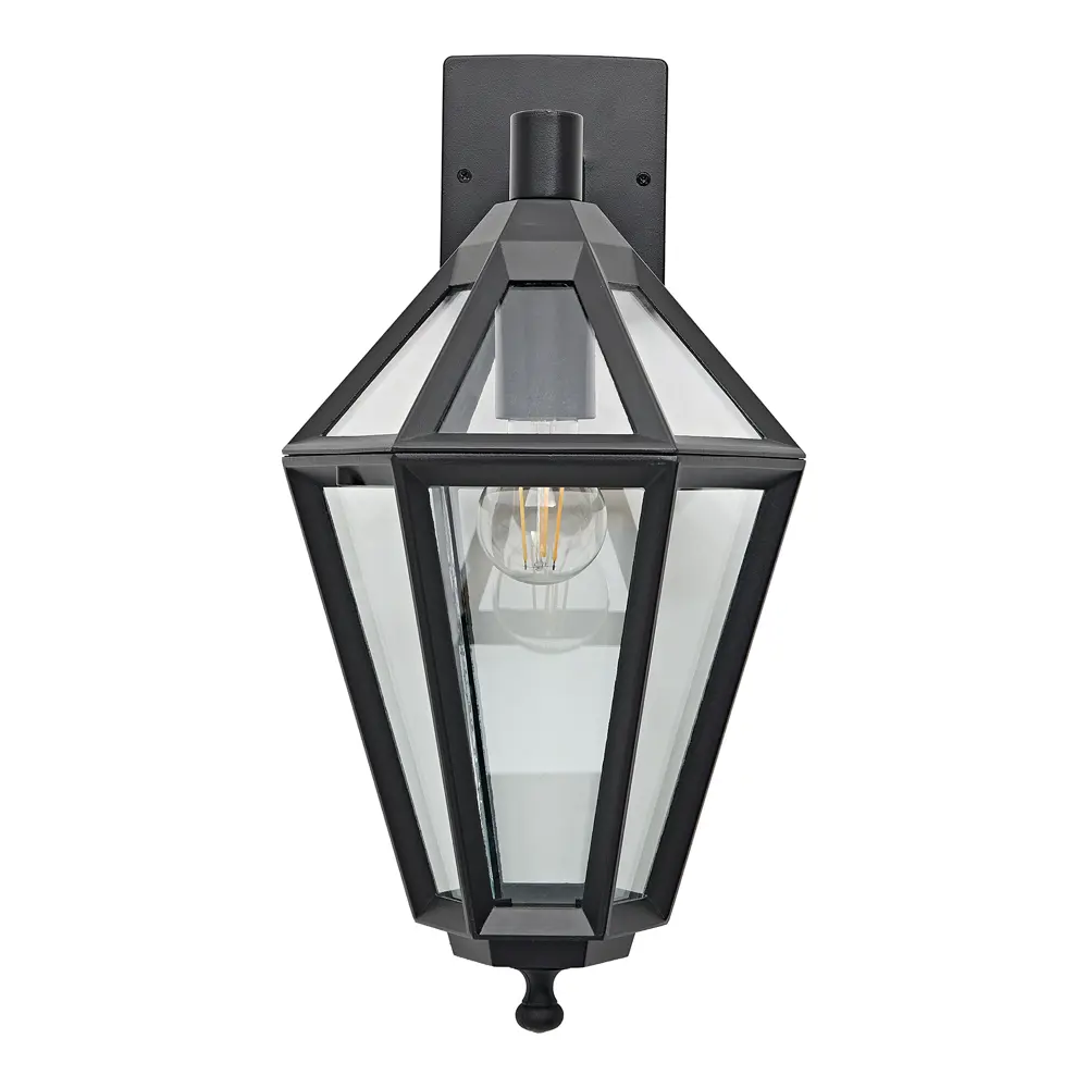 Светильник уличный настенный KREAFORTA Radley 60 Вт IP44 цвет черный STLM-2164619 - Вид №6