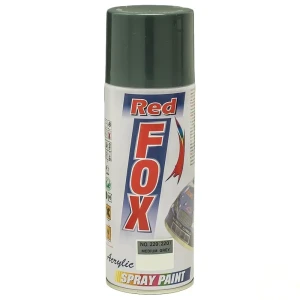 Краска аэрозольная Red Fox глянцевая цвет серый 400 мл