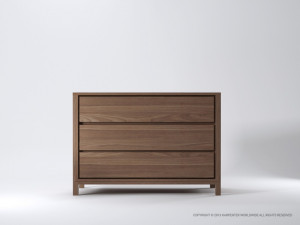 114_264 Комод с 3 ящиками Karpenter Solid