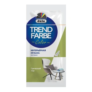 Краска для стен и потолков Trend Farbe цвет Греческий пир 50 мл 81970772 STLM-2083909