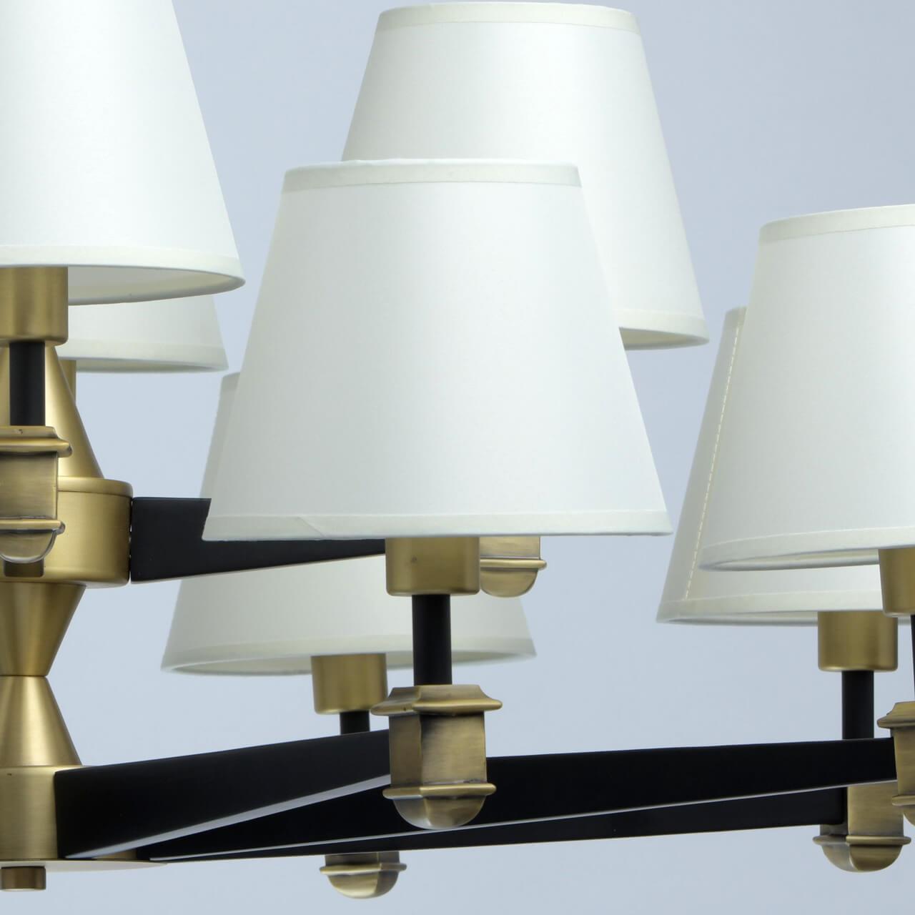 Потолочная люстра MW-Light ДельРей 700013512 кремовая MW-LIGHT ДИЗАЙНЕРСКИЕ, ДЕЛЬРЕЙ 220618 Кремовый  - Вид №3