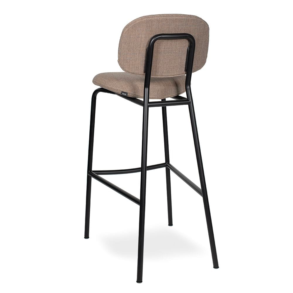 Высокий тканевый мягкий стул со спинкой Infiniti круглый ARCH-00074238 - Вид №1