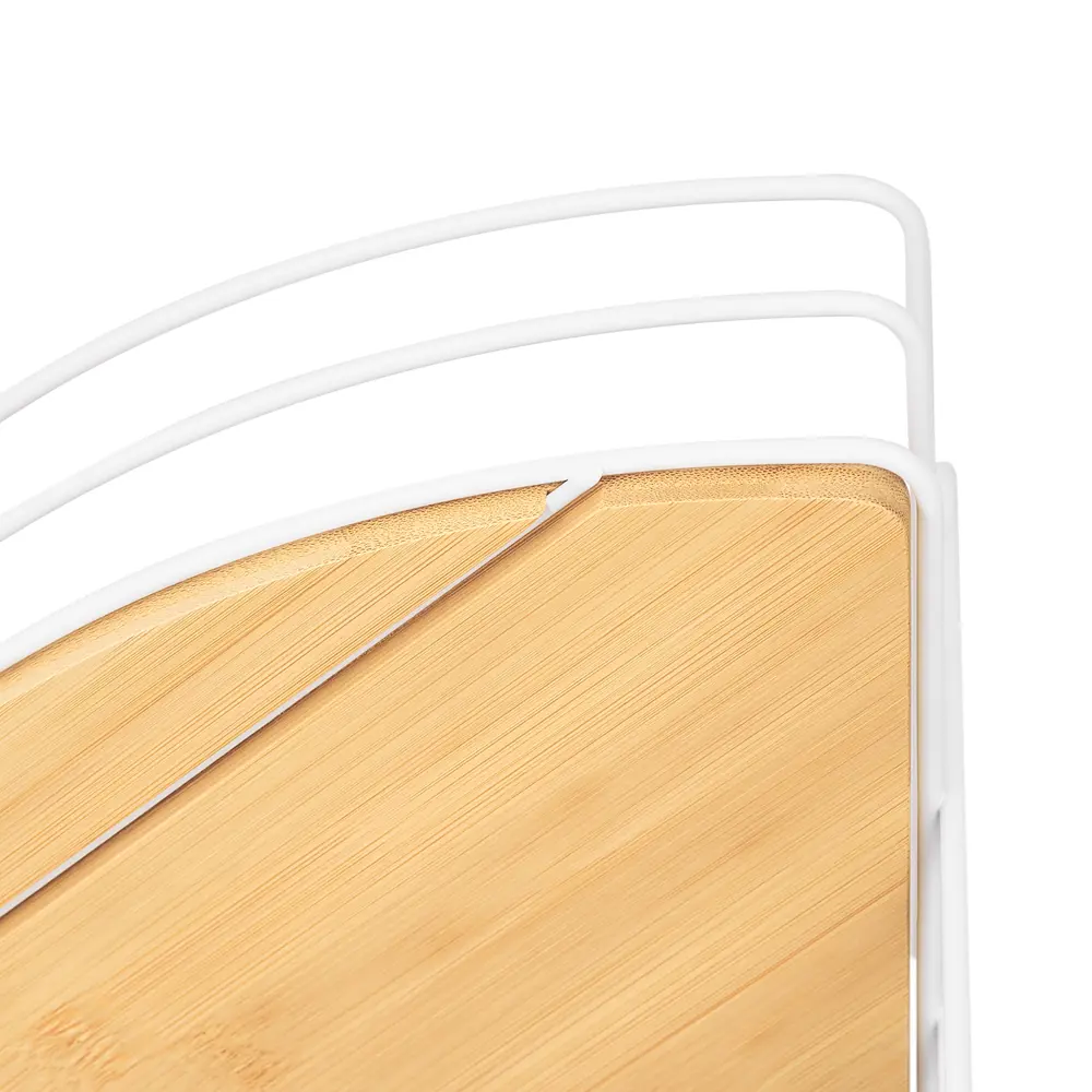 Полка угловая 21.8х21.8х56.6 см, цвет белый Santreyd Без серии STLM-2144184 - Вид №3