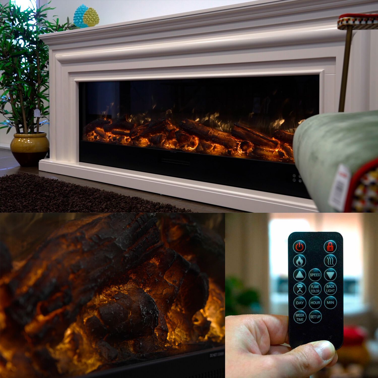 Электрический утопленный камин SINED VULTURE ARCH-00075538 - Вид №3