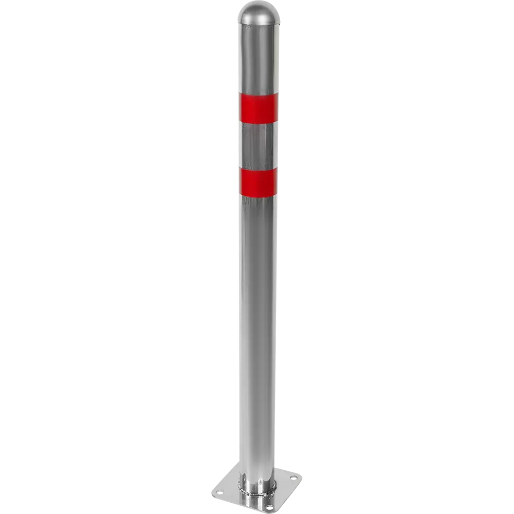 Парковочный столбик Santreyd стальной с светоотражающими полосами 89057042 STLM-1006937
