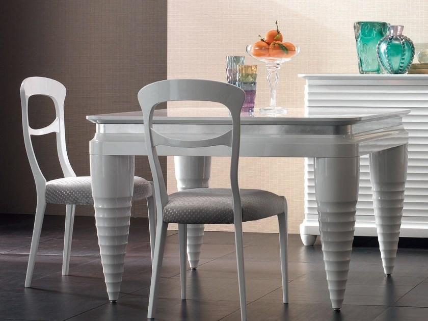 Cantiero Прямоугольный стол из лакированного дерева Elettra day El208 - Вид №1