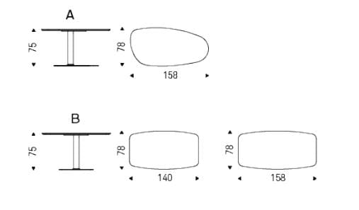 Керамический стол Cattelan italia IPANEMA KERAMIK ARCH-00068882 - Вид №2