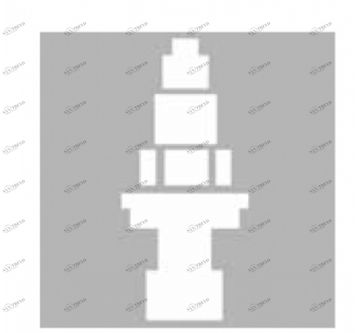 GENEBRE 67897 45 Керамическая головка открывается по часовой стрелке 