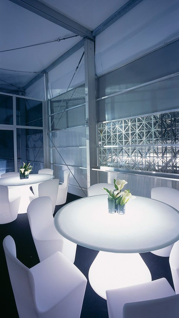 Круглый стол из полиэтилена SLIDE Ed ARCH-00141185 - Вид №3