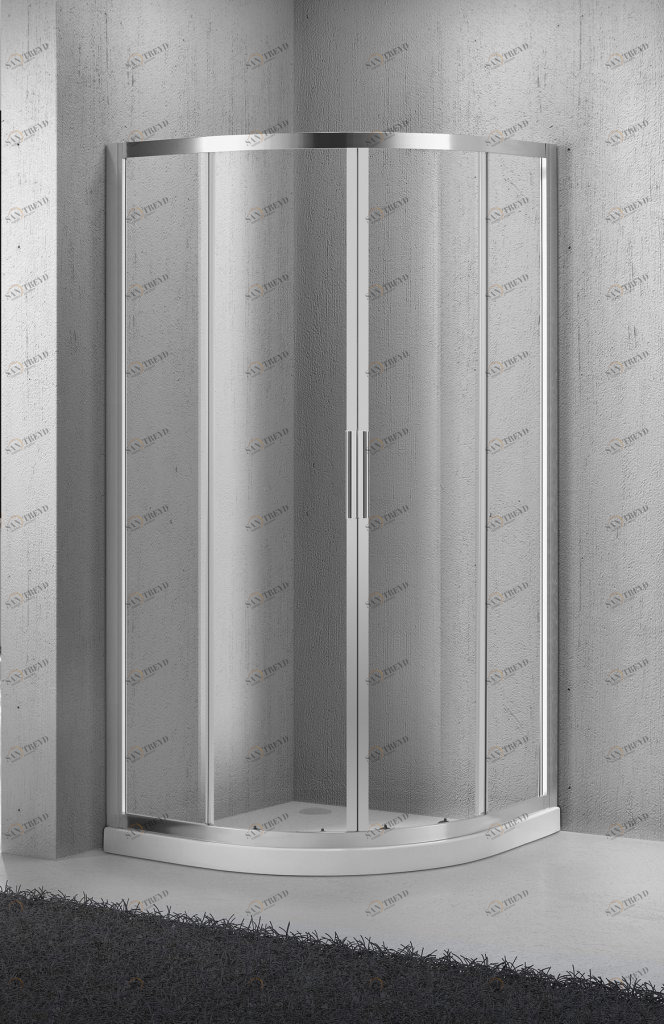 Душевой уголок BelBagno SELA-R-2-95-C-Cr 