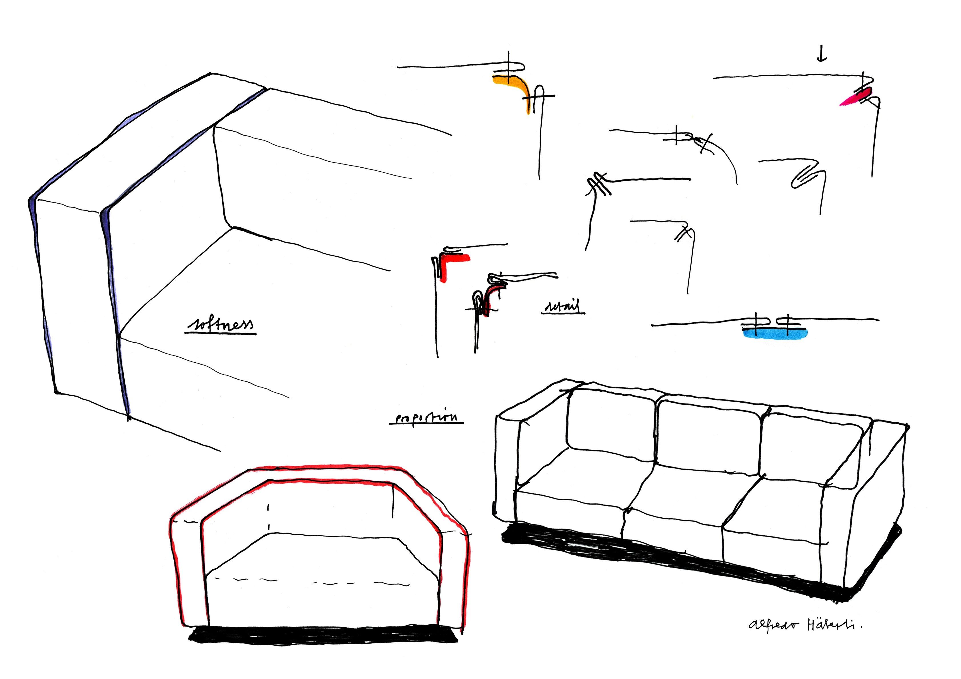 Модульный тканевый диван Andreu World гайка ARCH-00088677 - Вид №4