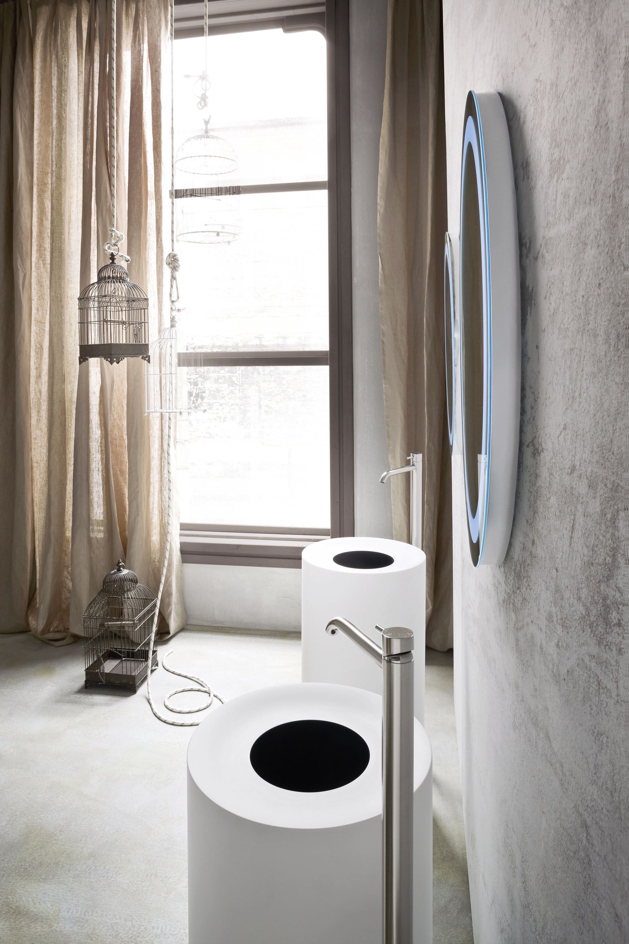 Отдельно стоящая раковина Corian® Rexa HOLE ARCH-00033465 - Вид №4