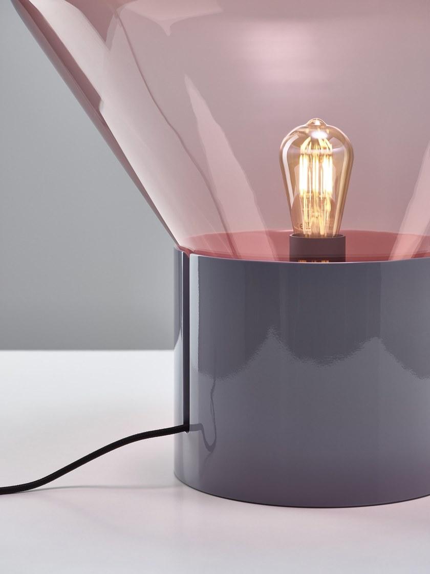 BROKIS Настольная светодиодная лампа из дерева и стекла Muffins sun-id-1463499 - Вид №4