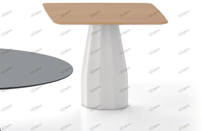 Viccarbe Квадратный стол Burin sun-id-1377382