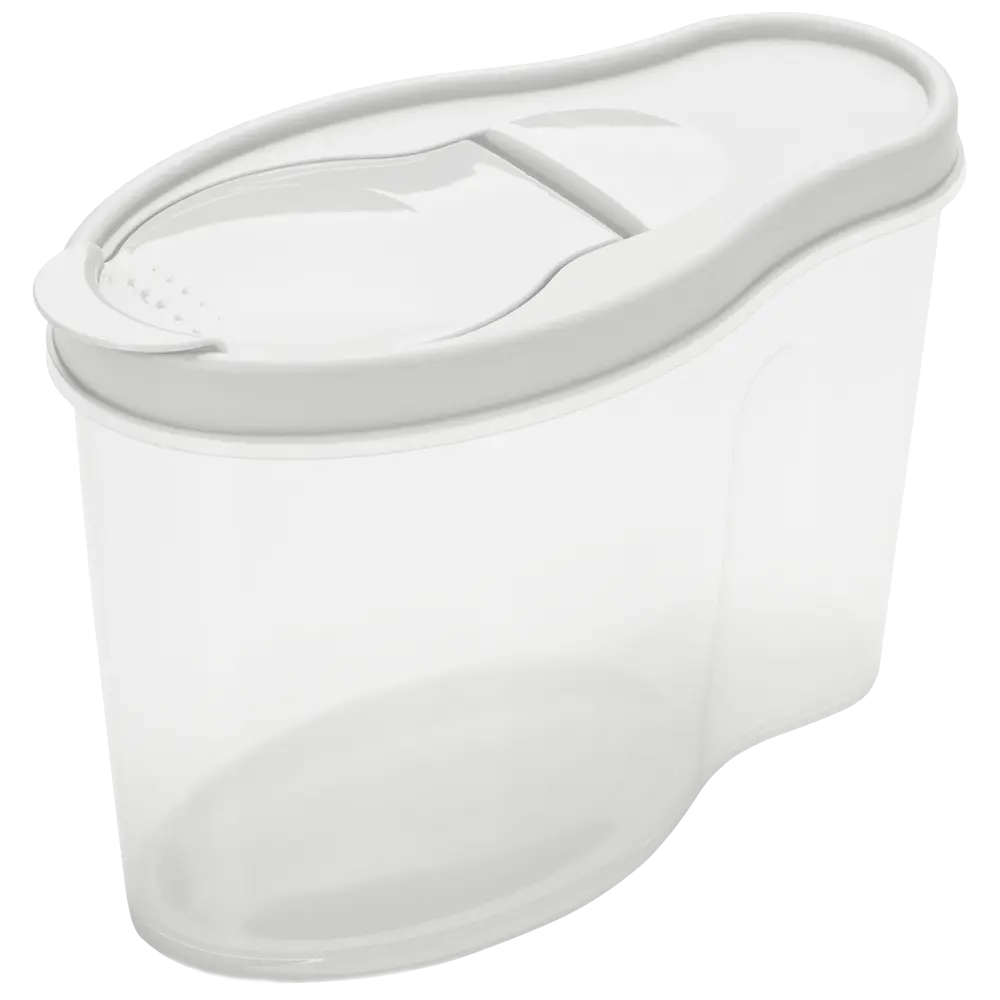 Контейнер для сыпучих продуктов Martika 1.4 л пластик цвет прозрачный STLM-2133853