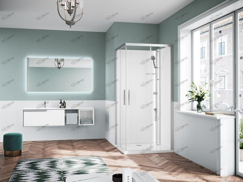 NOVELLINI Многофункциональная угловая душевая кабина Glax 1 2.0 sun-id-1424779