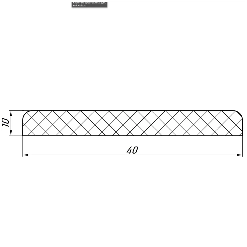 Планка притворная телескопическая 2060x40x10 мм ПВХ ламинация цвет белый Santreyd STLM-2127299 - Вид №1