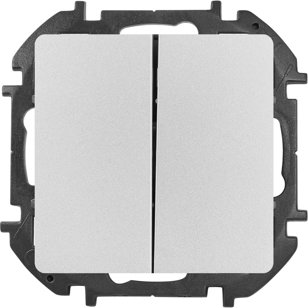 LEXMAN Lilian — двухклавишный выключатель в алюминиевом исполнении 86761694 STLM-0071402 - Вид №1