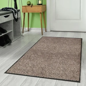 Коврик декоративный полипропилен Twist 60x90 см цвет коричневый 89392596 STLM-2032605