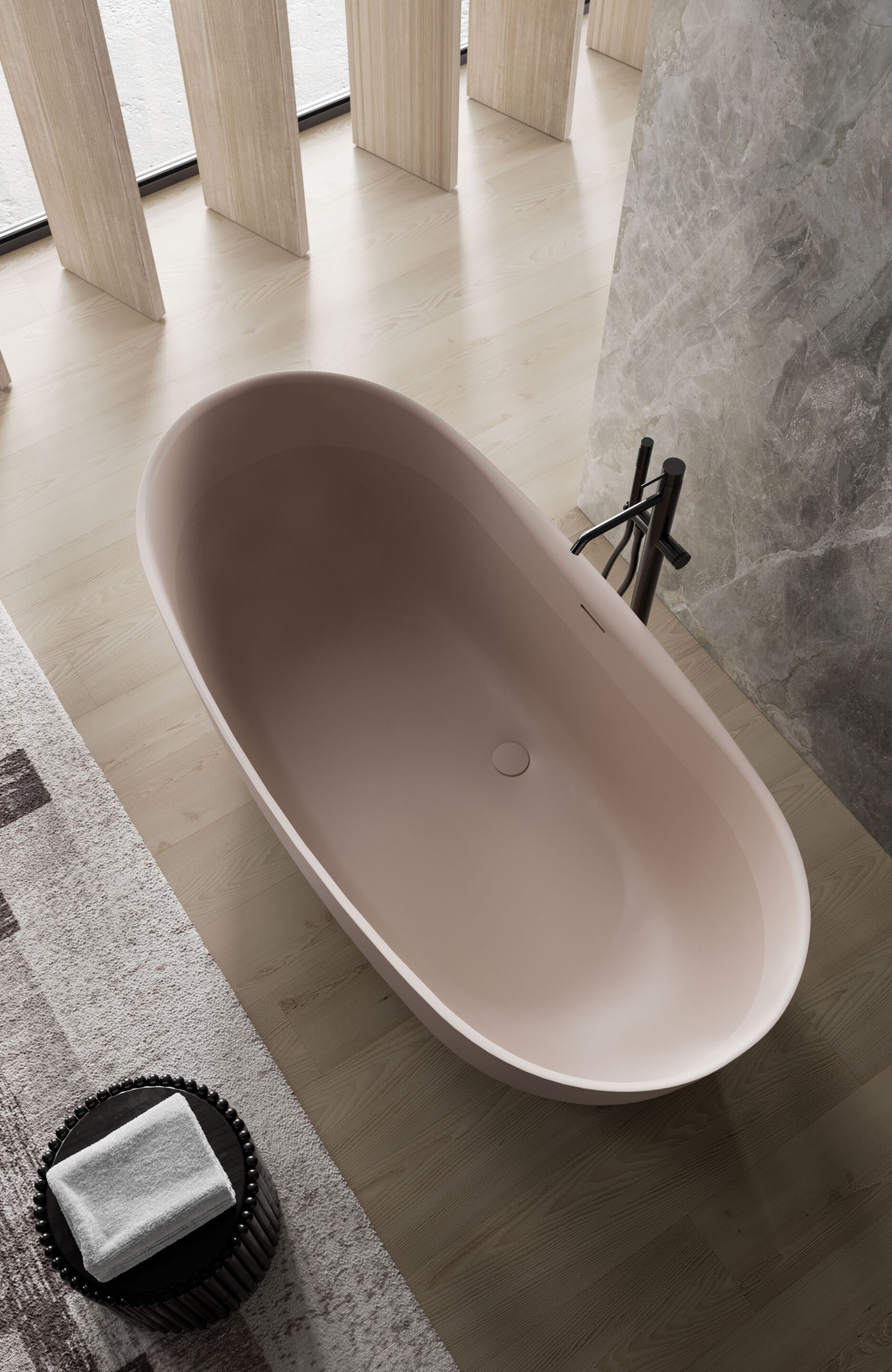 Ванна в центре комнаты в Cristalplant® DISENIA ISCHIA ARCH-00143370 - Вид №2