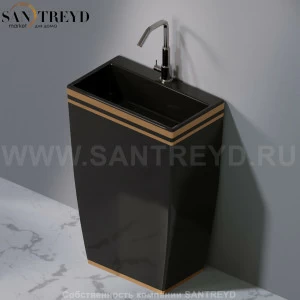 L115476G Напольная раковина стоящая прямоугольная A. e T. Italia Tower