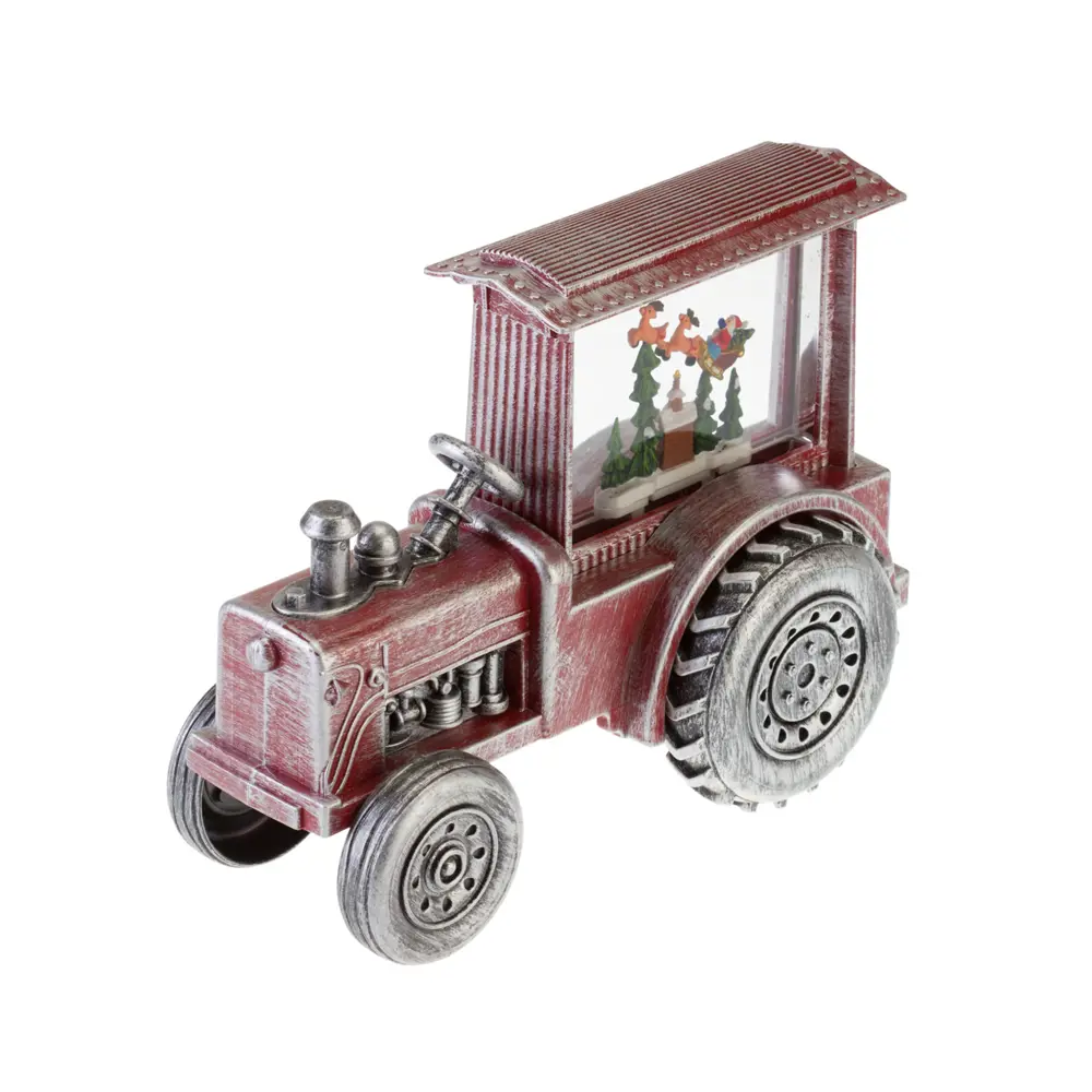 89380295 Электрогирлянда - фигура Трактор для дома 4 лампы 22.7 см красный STLM-1344939 Santreyd  - Вид №5