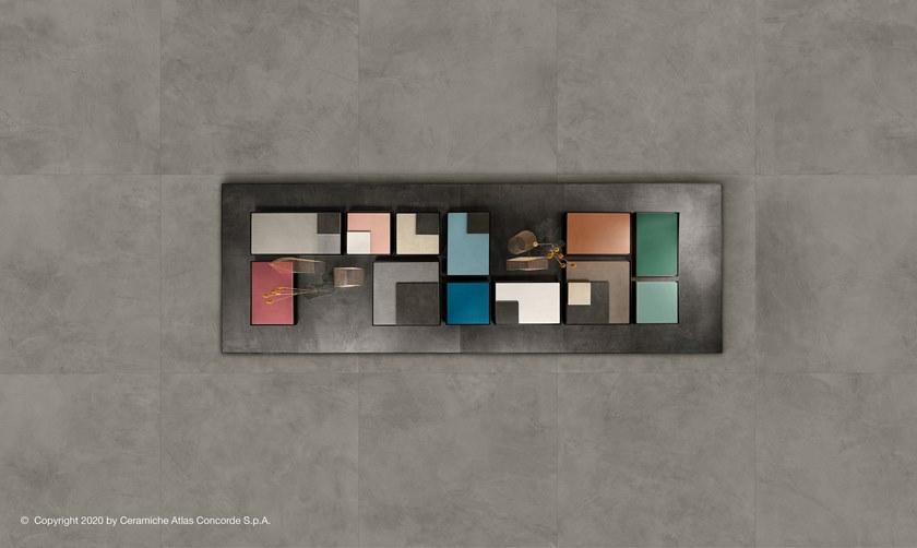 Atlas Concorde Белая плитка для стен с эффектом смолы Prism sun-id-1514355 - Вид №9