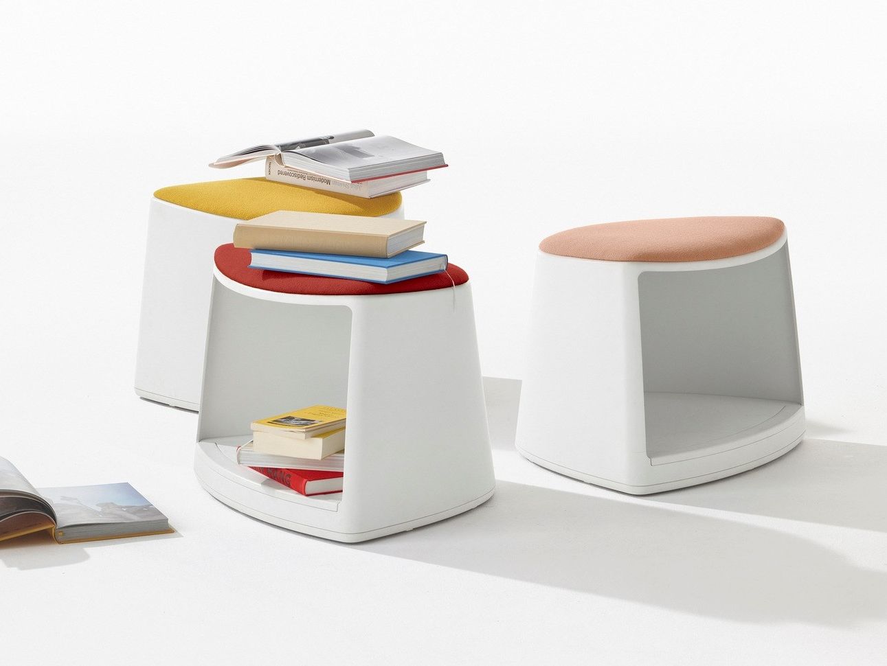 Табурет с колесами с контейнером Arper Cila Go ARCH-00119748