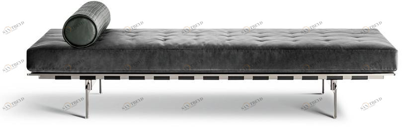 Poltrona Frau Стеганая скамья, обитая тканью La collezione - divani e poltrone sun-id-1468546