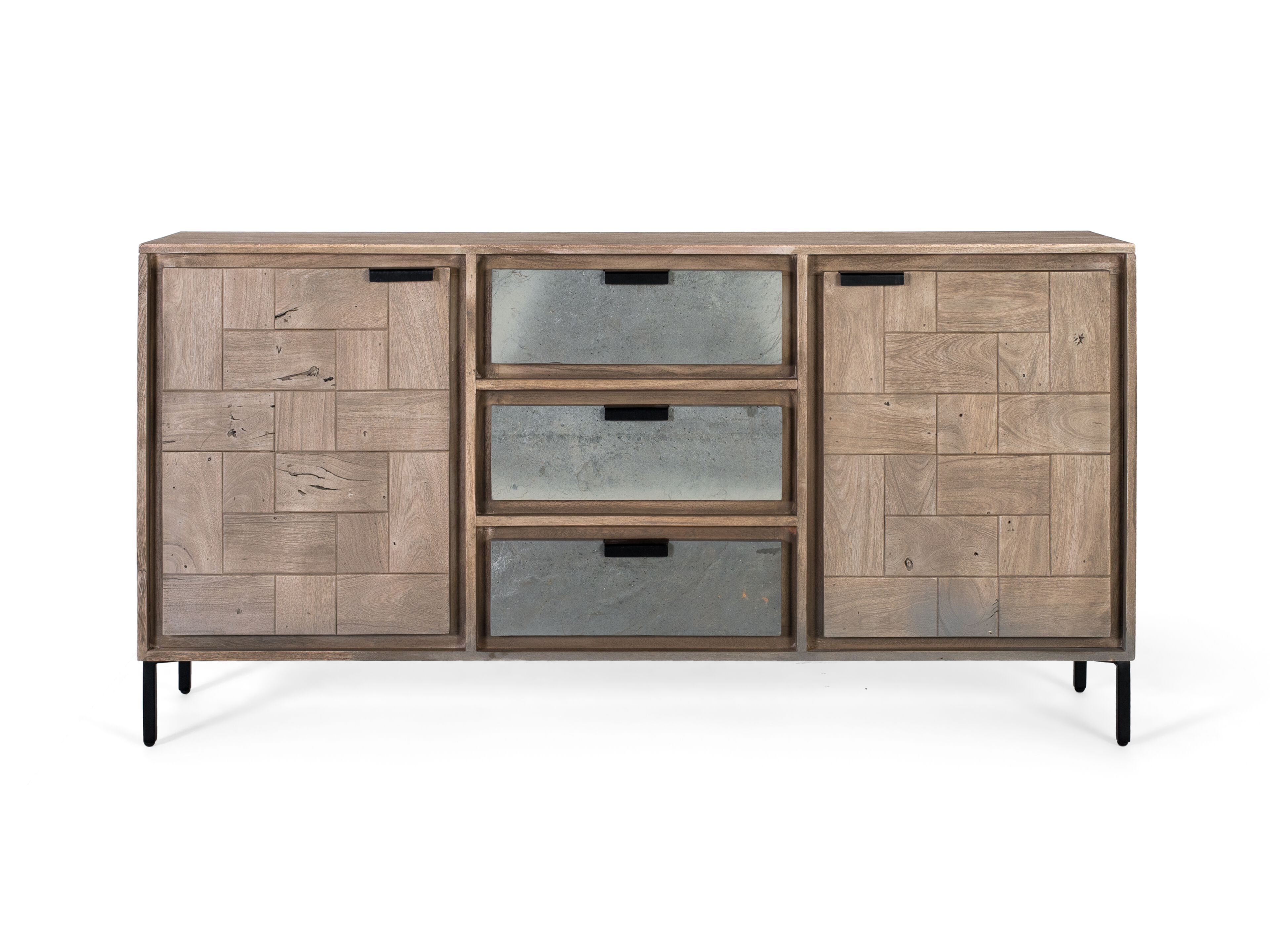 Шкаф из акации с распашными дверями Giner y Colomer 1836 ARCH-00110332