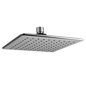 LM8035C Душевая лейка верхняя 1-функциональная, квадратная 200х200 мм, хром LEMARK