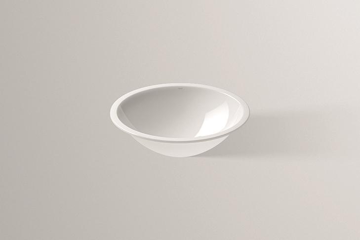 2101100000 Встраиваемая раковина, eb.o525, белая, proshield Alape серия O 