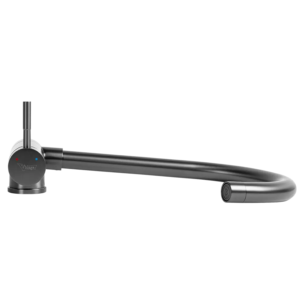 Смеситель для кухни Vidage общая высота 35 см цвет черный STLM-2087663 - Вид №4