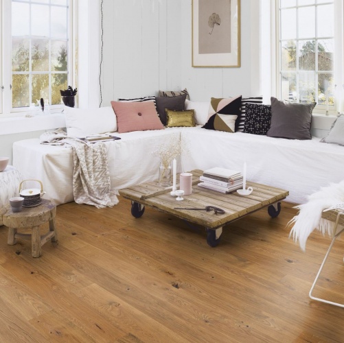 Массивная доска Boen Solid Plank Antique Дуб Натур (Гладкая) 800-2220х137 мм EACAVKWD - Вид №7