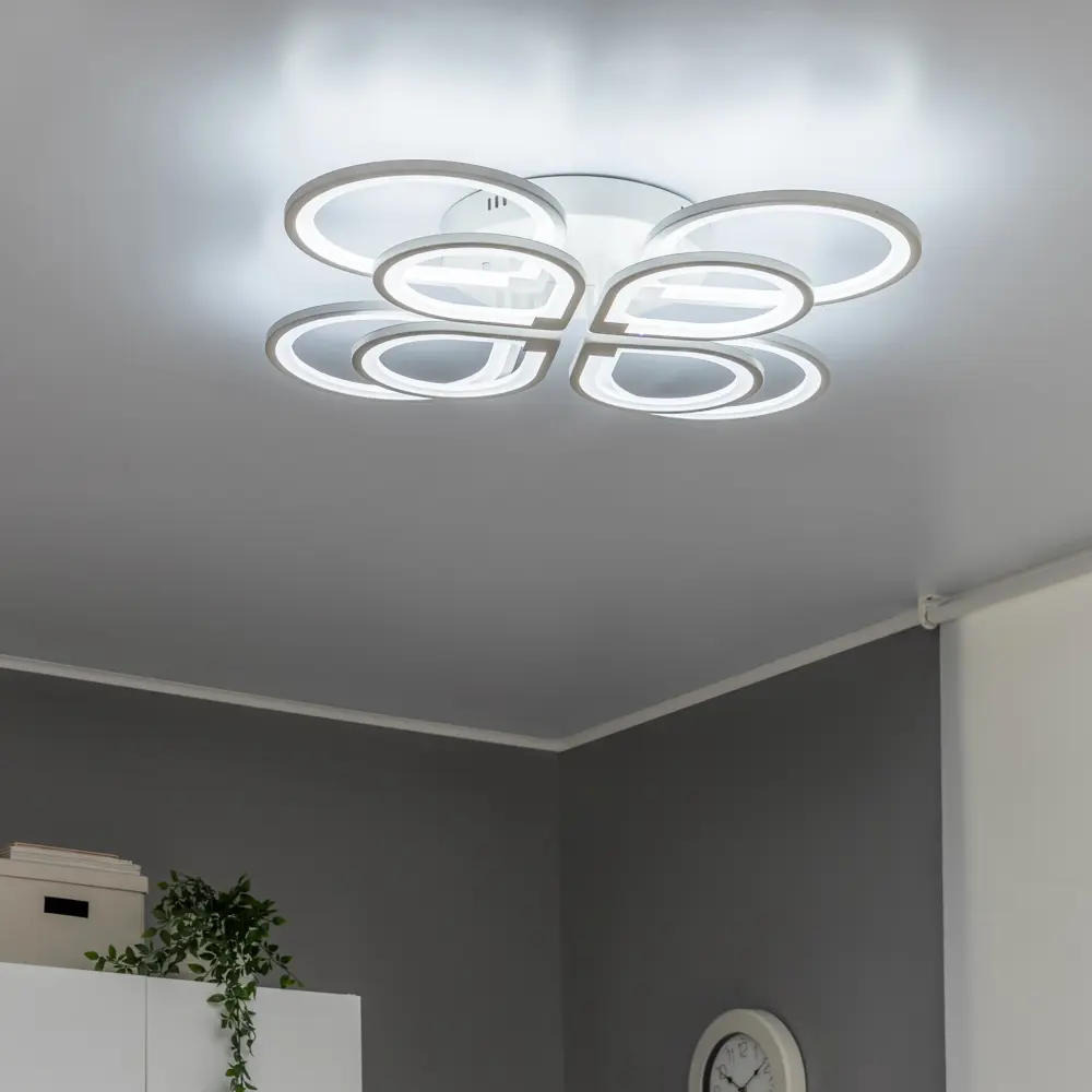 Люстра СЕМЬ ОГНЕЙ SF7099/8C-WT LED с регулируемым белым светом 84168093 STLM-0046690 - Вид №14